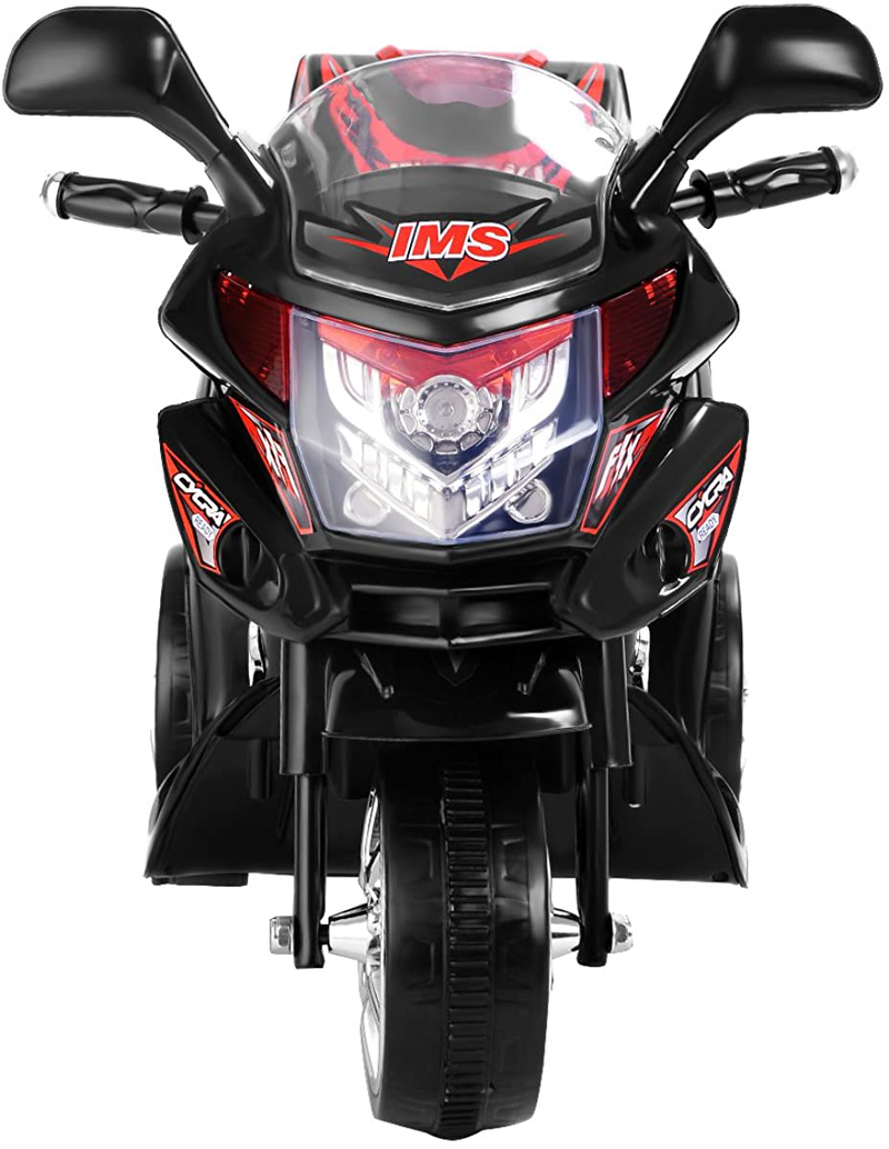 Load image into Gallery viewer, Electric Ride-On Trike with Music, Horn, and Headlights - Black
