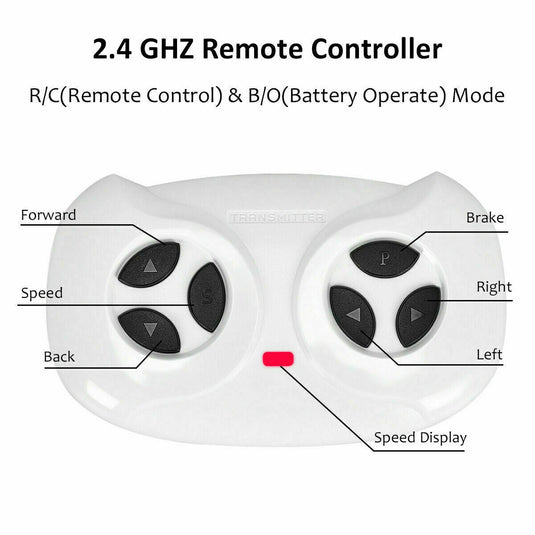 Electric Ride-on Truck for Kids with 2.4 GHZ Remote Control