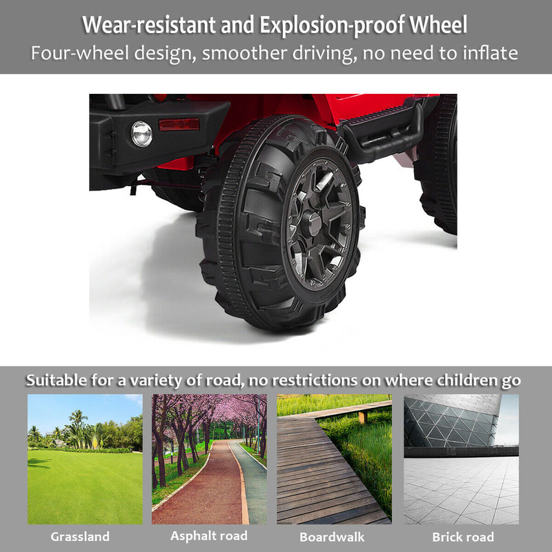 Load image into Gallery viewer, Electric Ride-on Truck for Kids with 2.4 GHZ Remote Control
