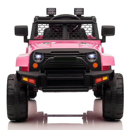 Electric Ride-On Truck for Kids with 3 Speeds and Parental Remote Control - 12V Battery Powered