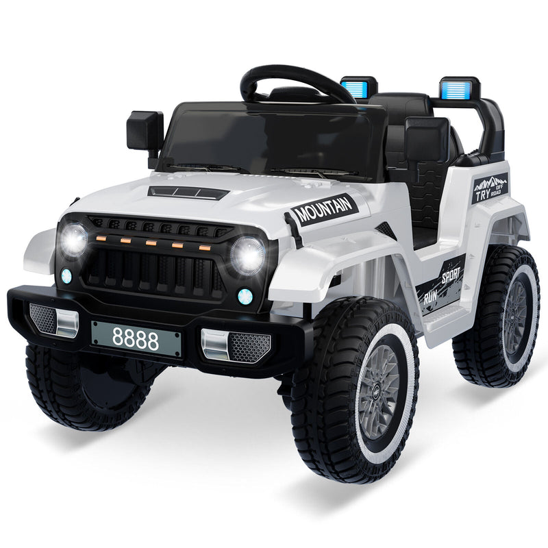 Load image into Gallery viewer, Electric Ride-On Truck for Kids with 3 Speeds, LED Lights, Music, and MP3 Player
