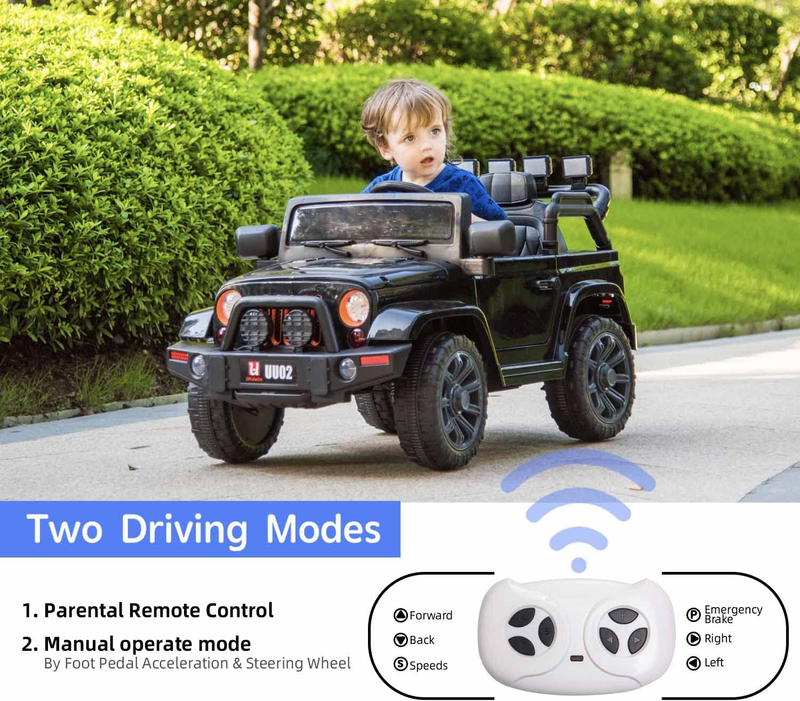 Load image into Gallery viewer, Electric Ride-On Truck for Kids with Parental Remote Control - 12V Battery Powered Car
