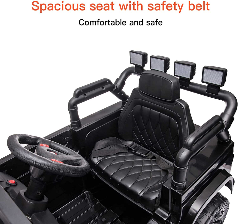 Load image into Gallery viewer, Electric Ride-On Truck for Kids with Parental Remote Control - 12V Battery Powered Car
