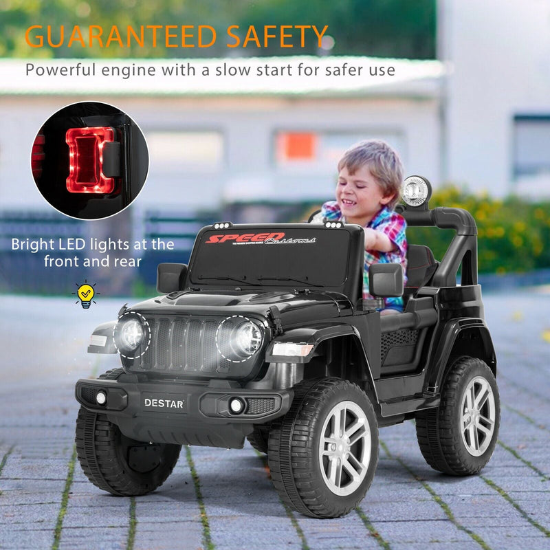 Load image into Gallery viewer, Electric Ride-On Truck for Kids with Parental Remote Control, MP3 Player, LED Lights, and 3 Speed Options
