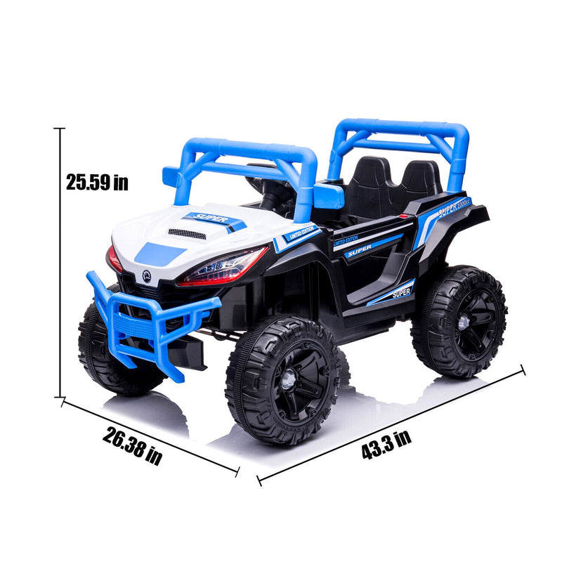 Load image into Gallery viewer, Electric Ride-On Truck for Kids with Remote Control - 12V Battery Powered
