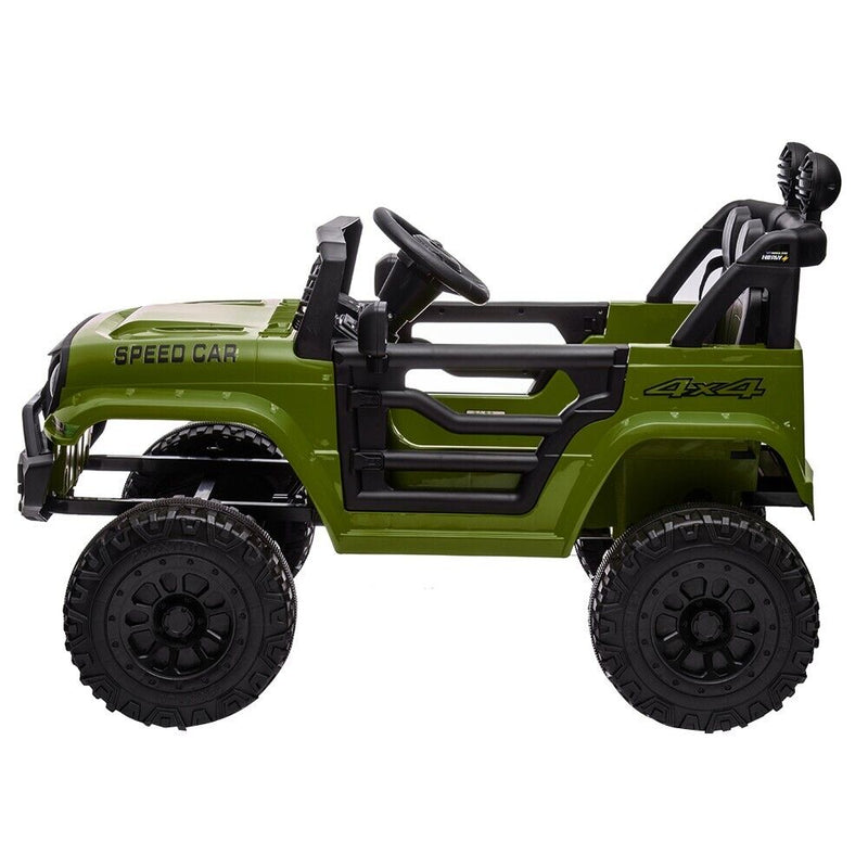 Load image into Gallery viewer, Electric Ride-On Truck for Kids with Remote Control, Bluetooth, and LED Lights - 12V
