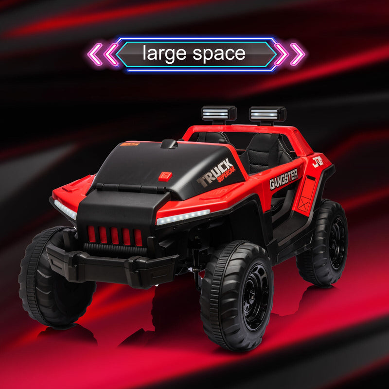 Load image into Gallery viewer, Electric Ride-On Truck for Kids with Remote Control, Bluetooth MP3, and Gift Option - 24V
