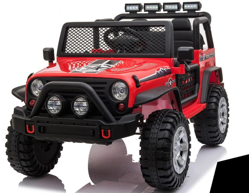 Load image into Gallery viewer, Electric Ride-On Truck for Kids with Remote Control, LED Lights, 2 Speeds, and MP3 Music
