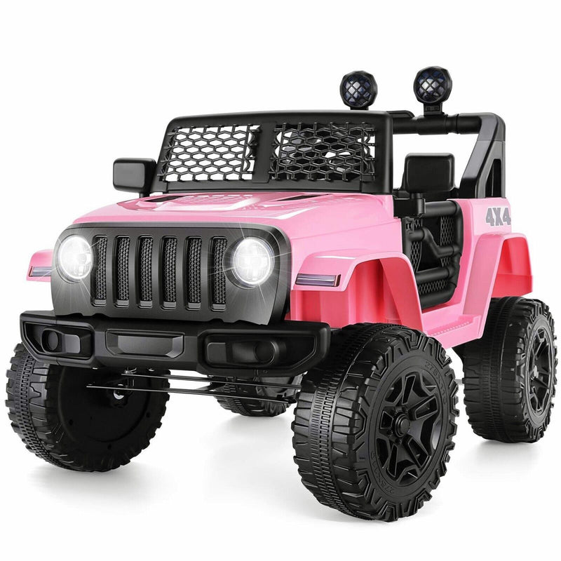 Load image into Gallery viewer, Electric Ride-On Truck for Kids with Remote Control, LED Lights, and 3 Speed Options
