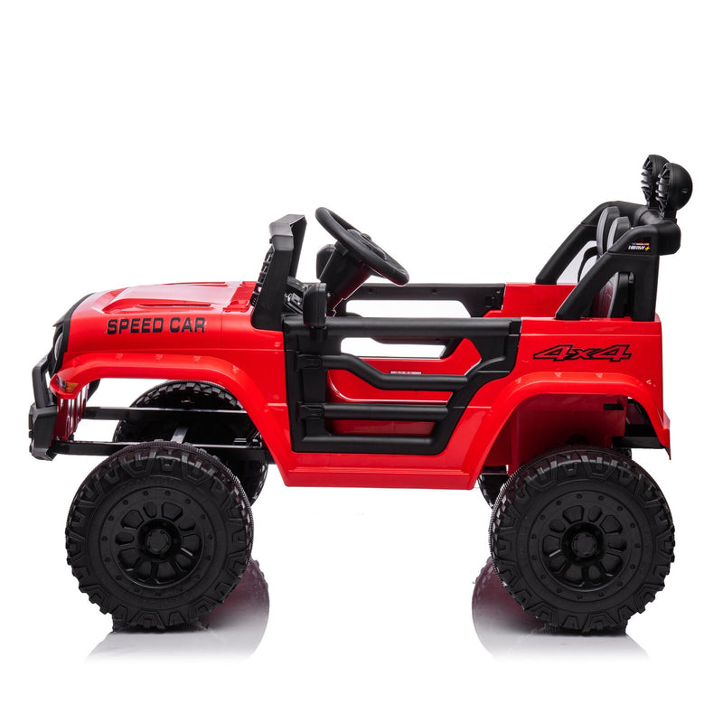 Load image into Gallery viewer, Electric Ride-On Truck for Kids with Remote Control, LED Lights, USB and MP3 Capabilities
