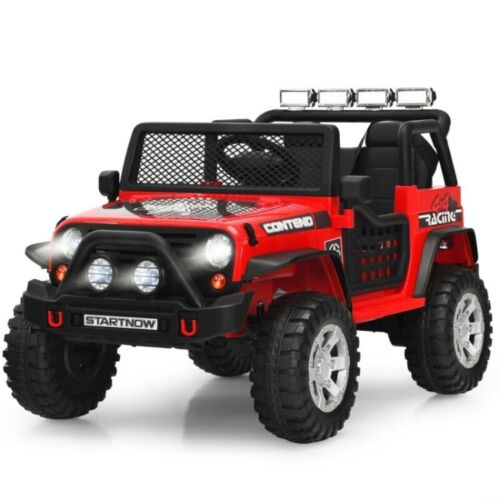 Load image into Gallery viewer, Electric Ride On Truck for Kids with Remote Control, Lights, and Music - 12V Children&#39;s Car Toy
