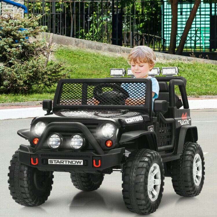 Load image into Gallery viewer, Electric Ride-On Truck for Kids with Remote Control, Lights, and Music - Perfect for Outdoor Fun!
