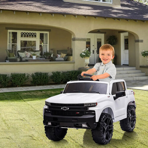 Load image into Gallery viewer, Electric Ride-On Truck for Kids with Remote Control, MP3 and Bluetooth - White
