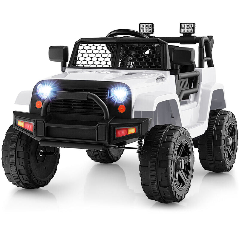 Load image into Gallery viewer, Electric Ride-On Truck for Kids with Remote Control, Music, and Lights - 12V
