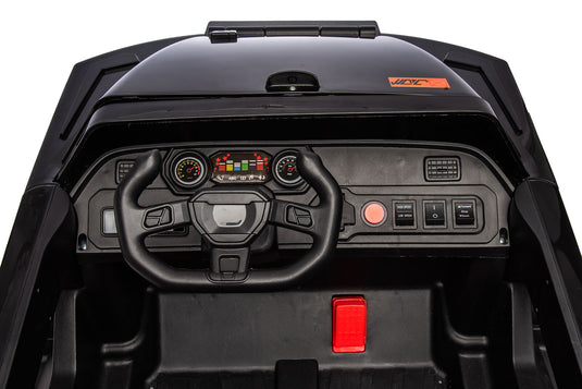 Electric Ride-On Truck for Kids with Remote Control, Music, LED Lights, and USB MP3