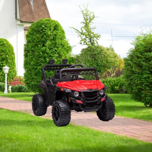 Load image into Gallery viewer, Electric Ride-On Truck for Kids with Seat Belt and Remote Control - 12V US Model
