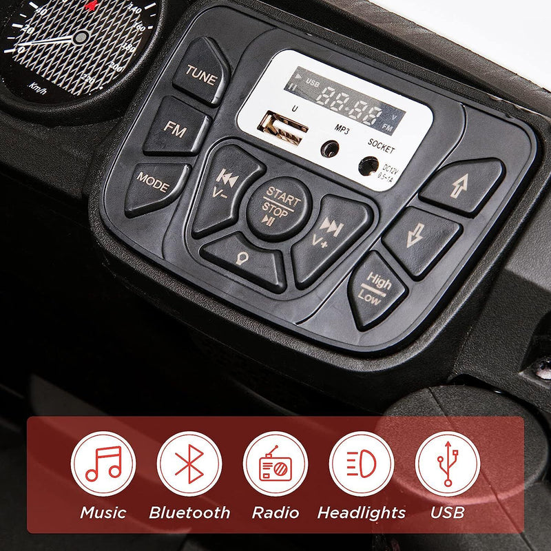 Load image into Gallery viewer, Electric Ride-On Truck for Kids with Seat Belt and Remote Control - 12V US Model
