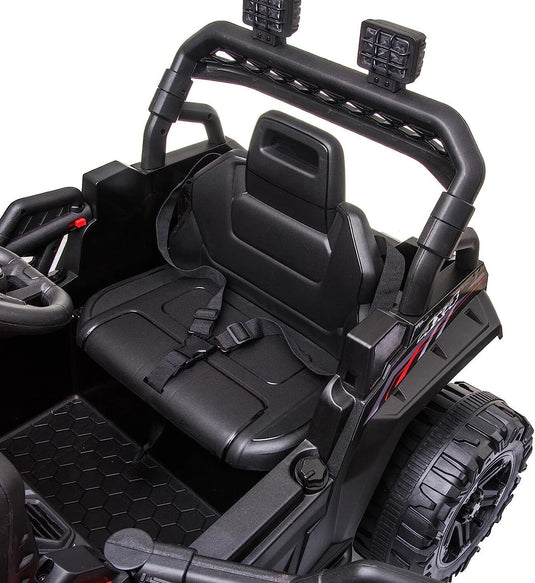 Electric Ride-On Truck for Kids with Seat Belt and Remote Control - 12V US Model