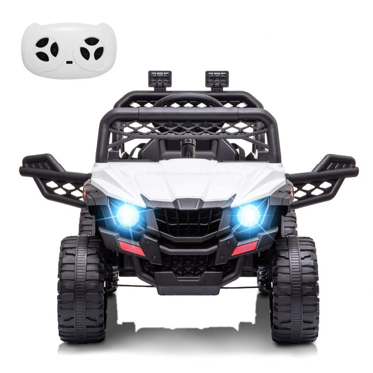 Electric Ride-On Truck for Kids with Seat Belt and Remote Control - 12V US Model