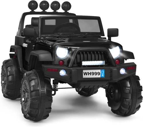 Load image into Gallery viewer, Electric Ride-On Truck for Kids with Spring Suspension and 12V Battery Power
