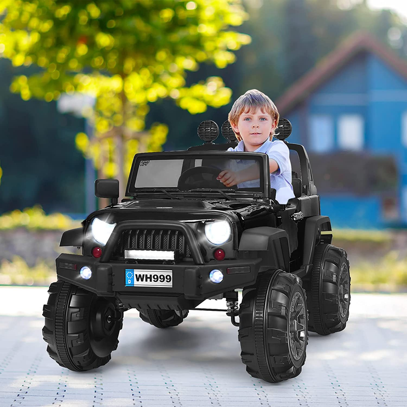 Load image into Gallery viewer, Electric Ride-On Truck for Kids with Spring Suspension and 12V Battery Power
