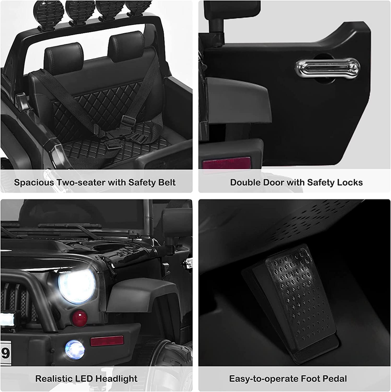 Load image into Gallery viewer, Electric Ride-On Truck for Kids with Spring Suspension and 12V Battery Power
