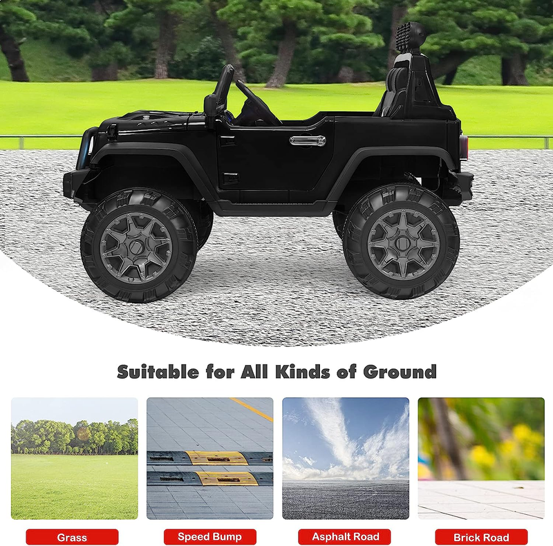 Load image into Gallery viewer, Electric Ride-On Truck for Kids with Spring Suspension and 12V Battery Power
