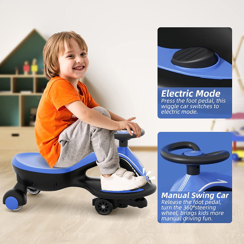Load image into Gallery viewer, Electric Ride-On Wiggle Car for Toddlers Ages 3 and Up
