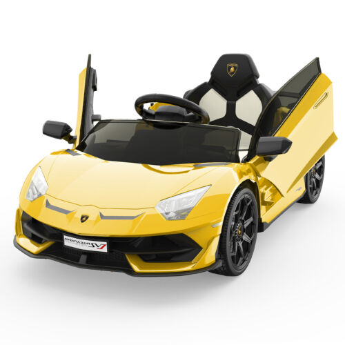 Load image into Gallery viewer, Electric Sports Car for Kids with 2 Speeds and LED Lights - 12V Ride-On Vehicle with Remote Control
