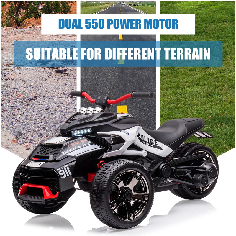 Load image into Gallery viewer, Electric Three Wheeler ATV for Kids - 12V, 2 Speeds, Perfect for Toddlers
