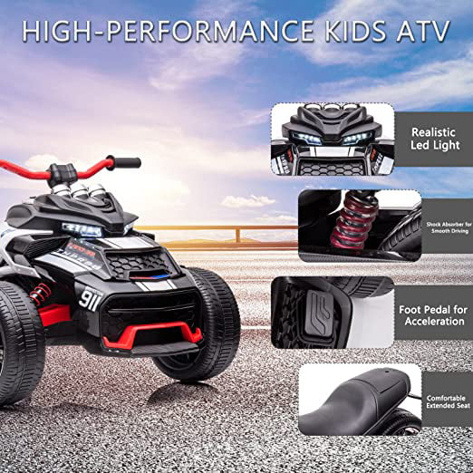Load image into Gallery viewer, Electric Three Wheeler ATV for Kids - 12V, 2 Speeds, Perfect for Toddlers
