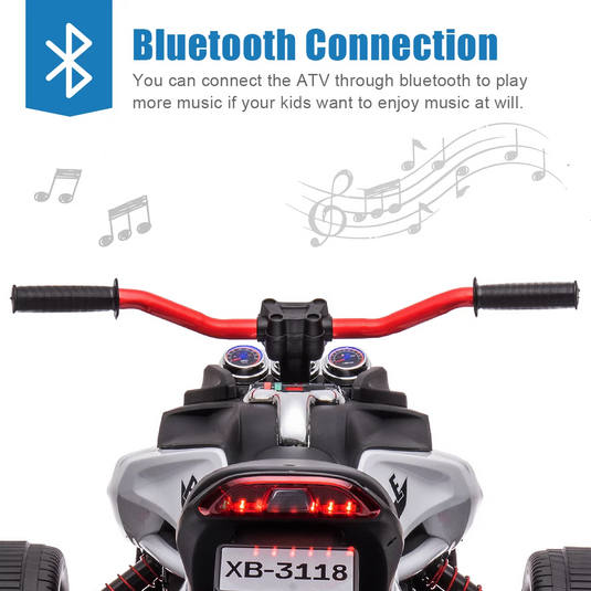 Electric Three Wheeler ATV for Kids - 12V, 2 Speeds, Perfect for Toddlers