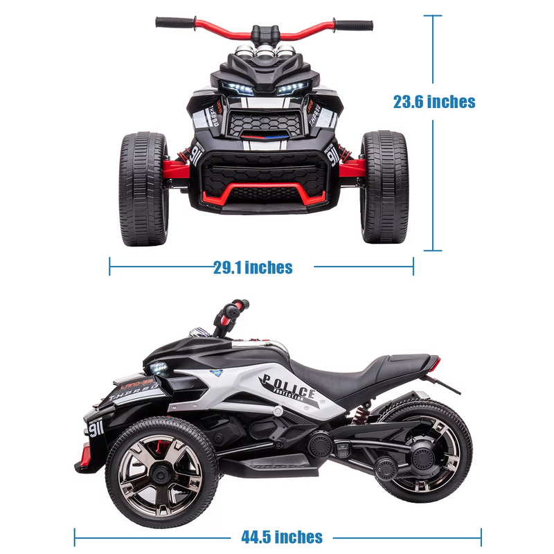 Load image into Gallery viewer, Electric Ride-On ATV for Kids Ages 3-6 with 2 Speeds and Reverse Function - Up to 7mph - Trike Design - Made in USA
