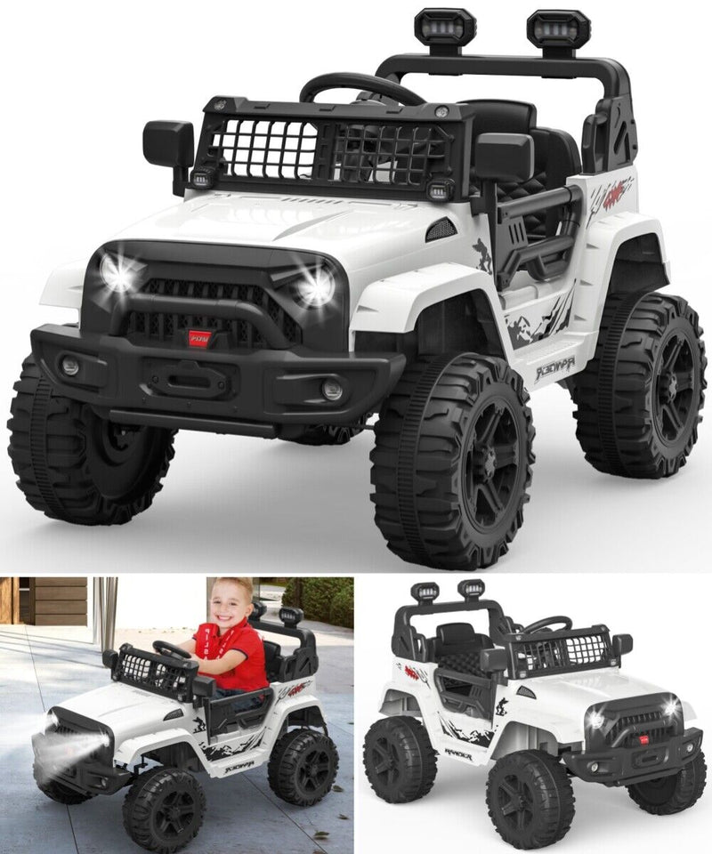 Load image into Gallery viewer, Electric Toy Truck for Kids with Bluetooth and Remote Control - 12V Ride On Car
