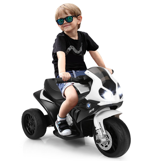 Electric Tricycle Motorcycle for Kids with Rechargeable Battery - Ideal for Boys and Girls