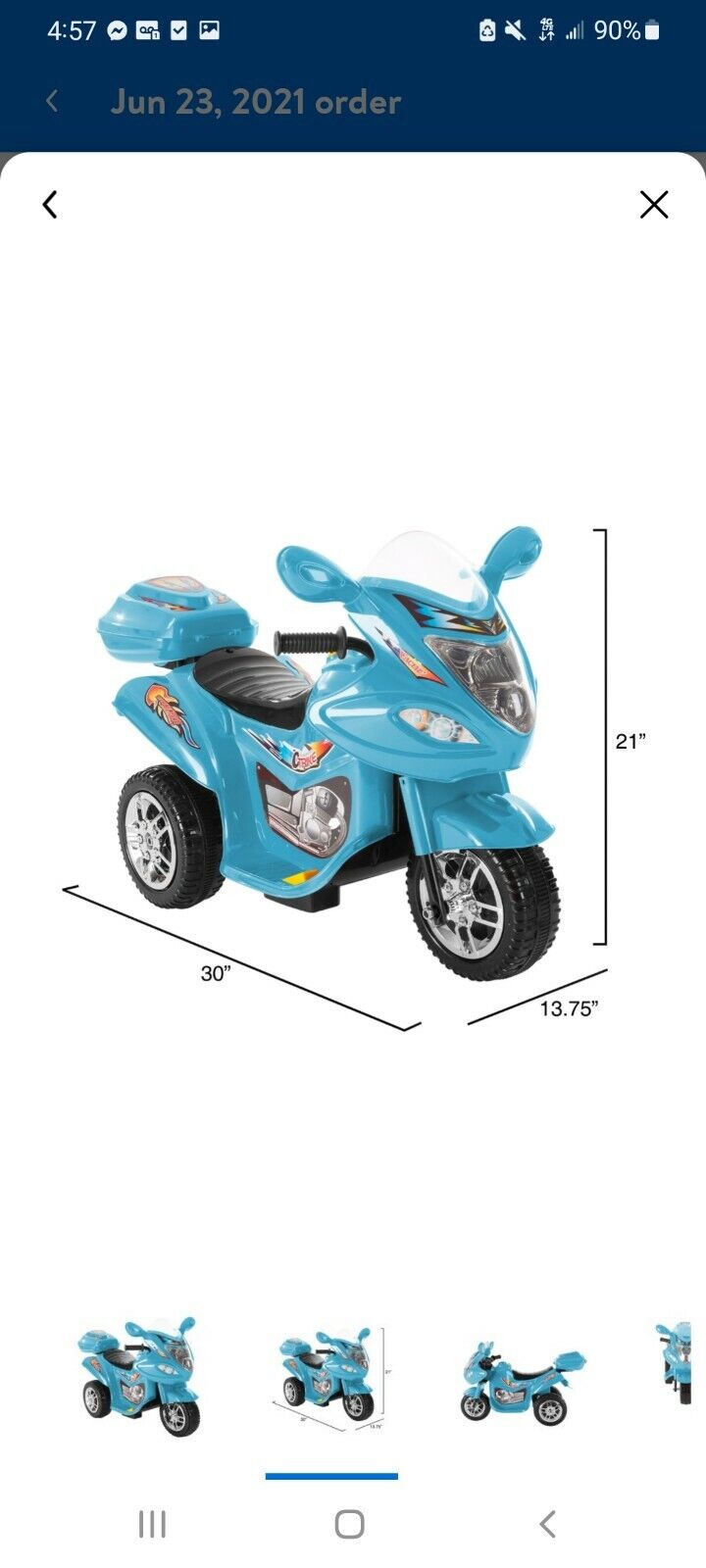 Load image into Gallery viewer, Electric Trike Motorcycle for Toddlers - Fun Ride-On Toy Tricycle
