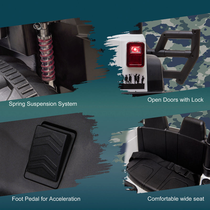 Load image into Gallery viewer, Electric UTV Truck for Kids with Bluetooth Music and Dual Motors
