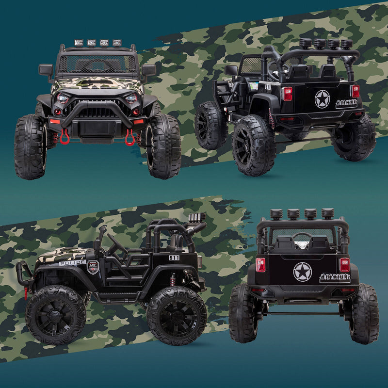 Load image into Gallery viewer, Electric UTV Truck for Kids with Bluetooth Music and Dual Motors
