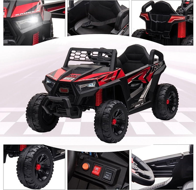 Load image into Gallery viewer, Electric UTV Truck Ride-On Car for Kids - Off-Road Adventure with Double Doors
