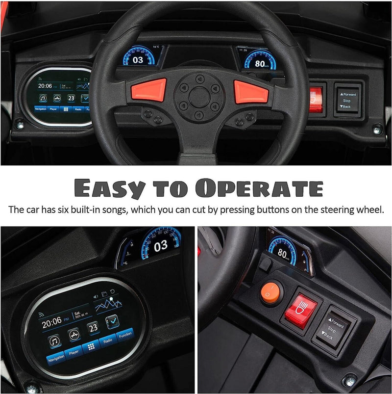 Load image into Gallery viewer, Electric UTV Truck Ride-On Car for Kids - Off-Road Adventure with Double Doors
