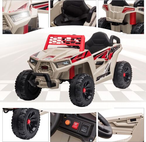 Load image into Gallery viewer, Electric UTV Truck Ride-On Car for Kids - Off-Road Adventure with Forward and Reverse
