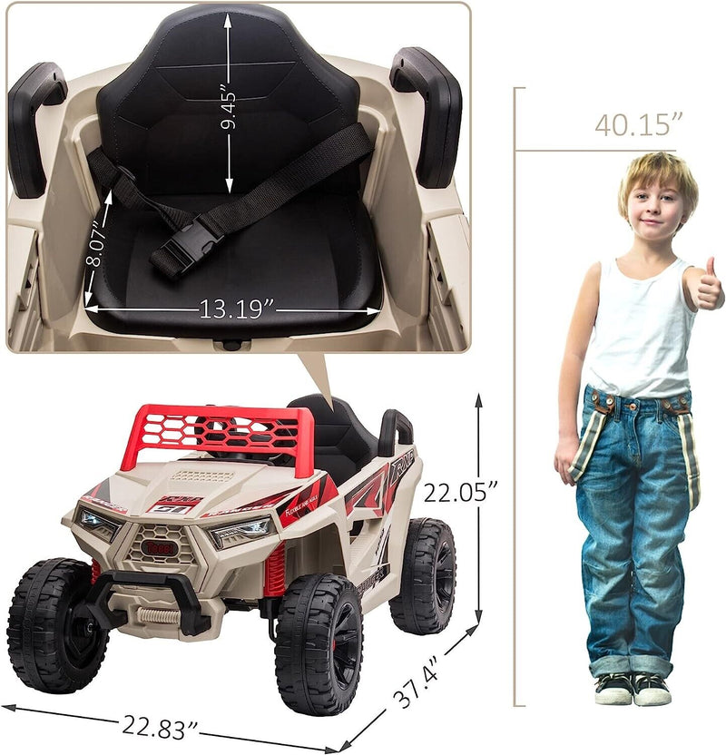 Load image into Gallery viewer, Electric UTV Truck Ride-On Car for Kids - Off-Road Adventure with Forward and Reverse
