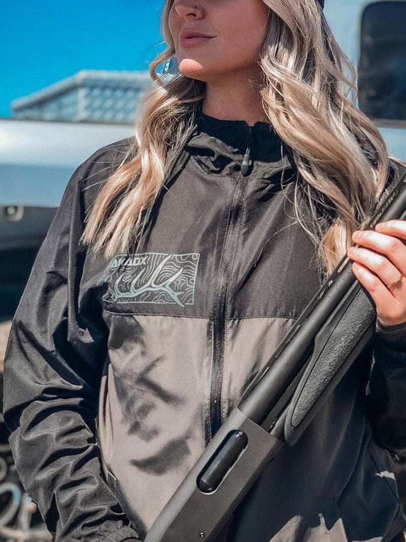 Elk Daggers Topo Windbreaker Unisex Jacket - Skoutley Outdoors LLC