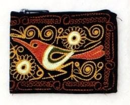 Load image into Gallery viewer, Embroidered Alpaca Pocket / Coin Purse
