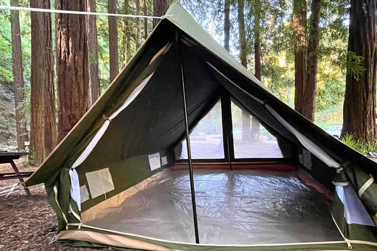 Canvas A-Frame Tent - The Scout About™ - Skoutley Outdoors LLC