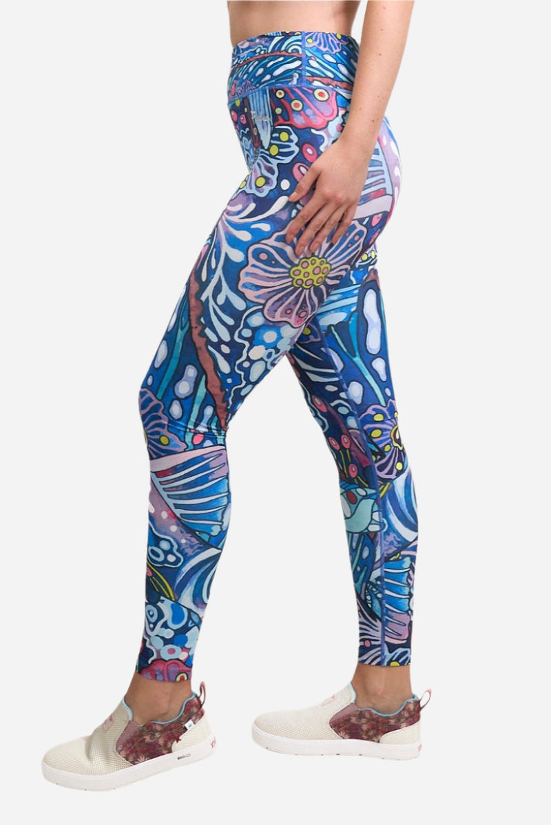 Load image into Gallery viewer, Enchanted Grayling High-Waisted Leggings
