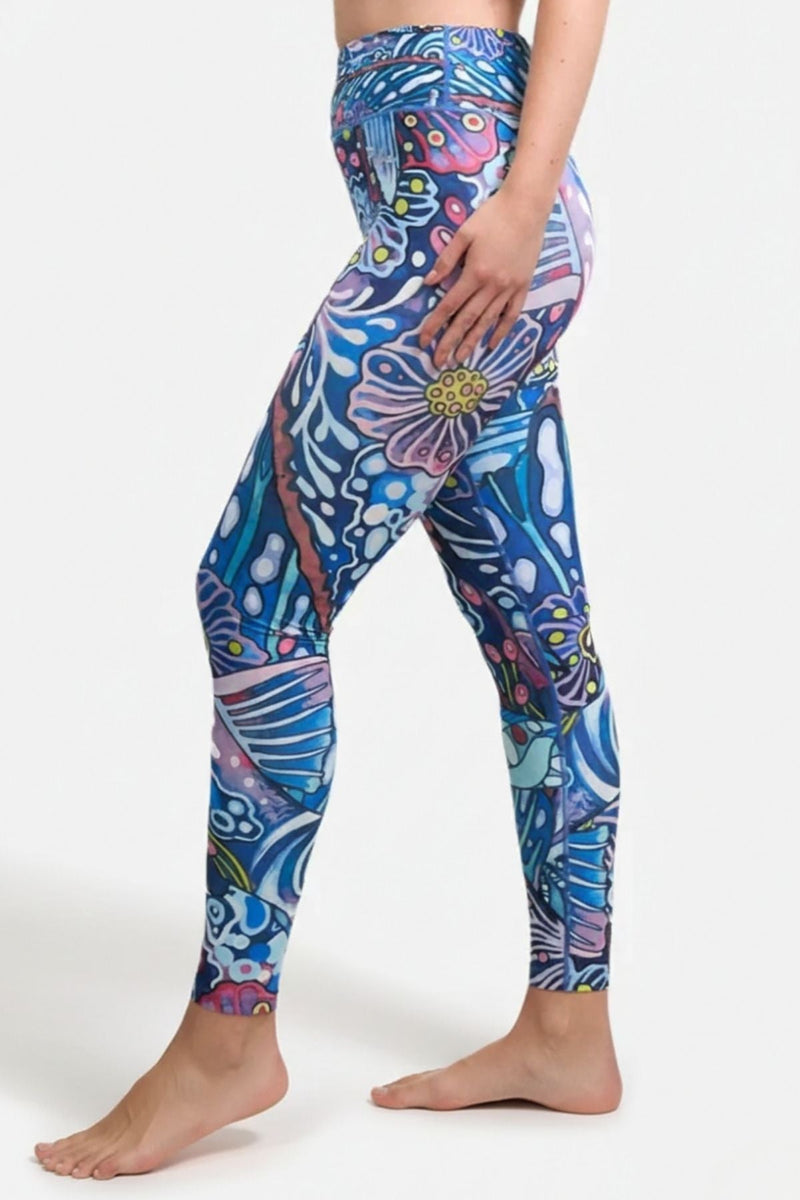 Load image into Gallery viewer, Enchanted Grayling High-Waisted Leggings
