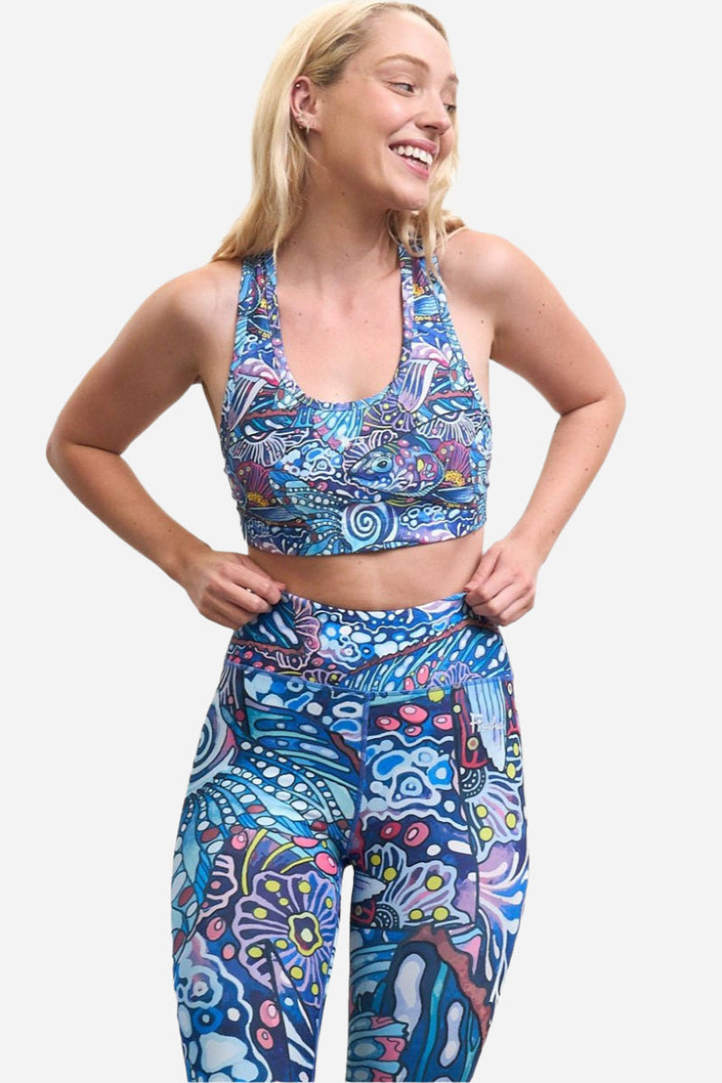 Load image into Gallery viewer, Enchanted Grayling High-Waisted Leggings
