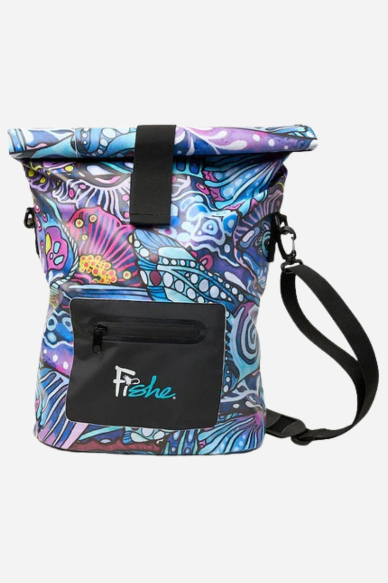 Load image into Gallery viewer, Enchanted Grayling Roll Tote Dry Bag
