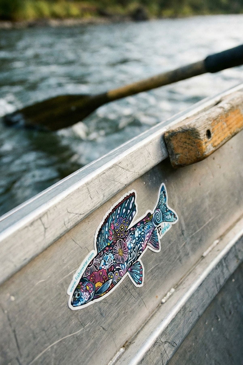 Load image into Gallery viewer, Enchanted Grayling Sticker
